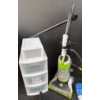 Image 2 : Bissell Power Groom Rewind One pass Technology Upright Vaccuum w/Broom, Mop, Storage Container & Mor