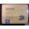 Image 1 :  vintage Sportsman Cigarettes tin, specifically a "Flat Fifties" case produced in Canada during the 