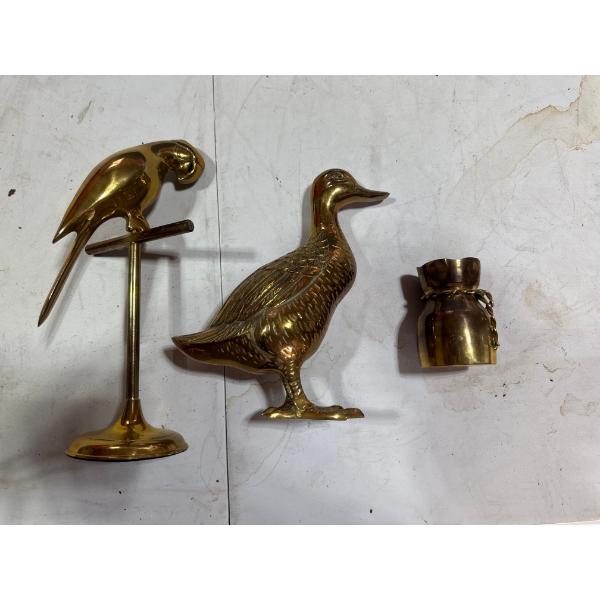  Vintage brass items
