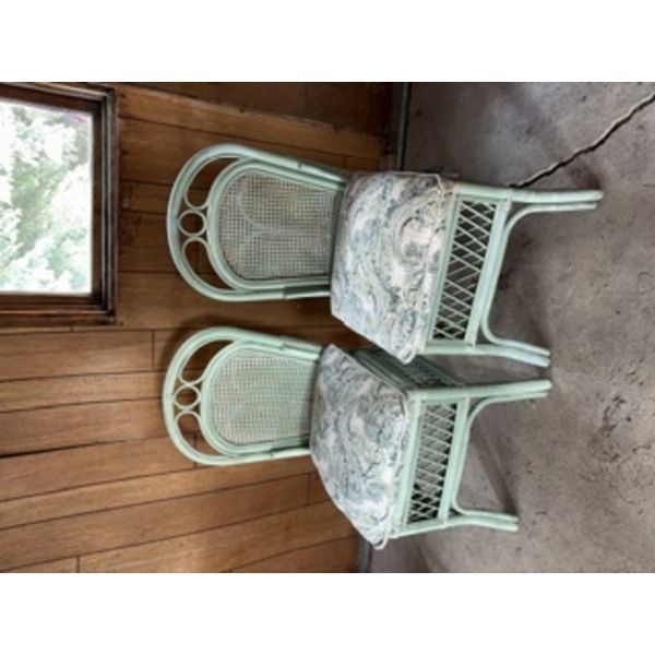 wicker chairs