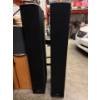 Image 1 : Definitive tower speakers. 46 and a half inches tall. 16 inches deep. Seven and a half inches wide