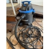 Image 2 : Mastervac wet/dry vacuum with 4 HP motor and 22.7 liter capacity. Features include a black body with