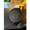 Image 2 : This is a vintage Le Creuset enameled cast iron fondue pot or small casserole dish, likely from the