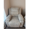 Image 1 : This is a beige corduroy  Recliner. very comfy 