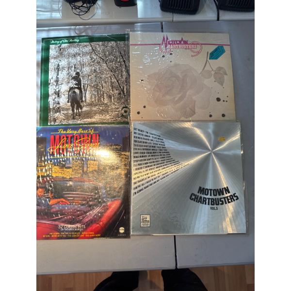 Records, set of four.