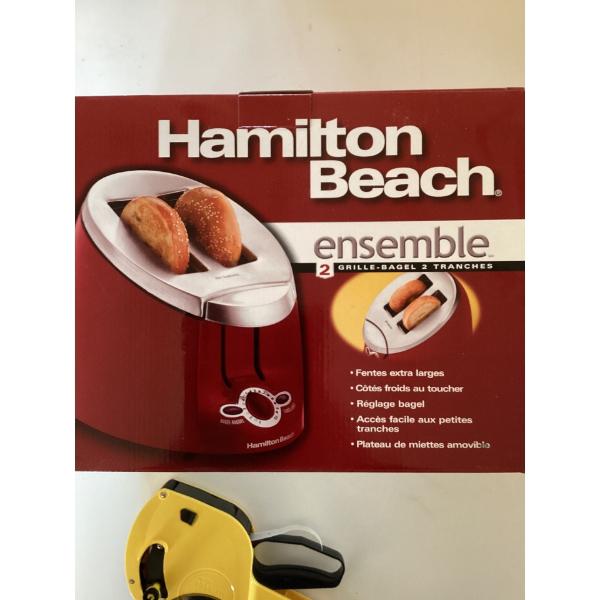  Hamilton Beach Toaster. New inbox.