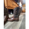 Image 6 :  Dan Post men's western boots, model number DP 2815, featuring a leather upper and a rubber sole. 