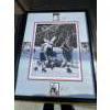 Image 1 : Goal of the century framed painting It's 28 and a half wide by 35 and a quarter long FRAMED PHOTO WI