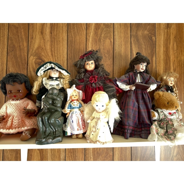Doll collection.porcelain, 