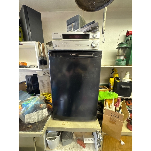 Danby 2.6 cu. ft. Compact All Refrigerator, likely model DAR026A1BDD, which is designed for compact 