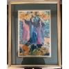 Image 1 :  limited edition giclee print titled "Cafe de Paris" by British impressionist artist Sherree Valenti