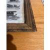Image 3 : Framed antique print illustrating various early 20th-century motor vehicles, styled like a page from