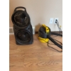 Image 4 : Stanley 1.5 gallon wet/dry vacuum cleaner and a dual-fan portable air circulator. Both items are ele