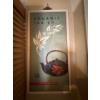 Image 2 : Set of 2 wall decor posters, one is a "Fusion Fields Organic Tea Co." featuring a "Spring Harvest" 