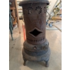 Image 9 : Bon Ami No. 30 cast iron stove, with decorative venting and original mechanical features. Approximat