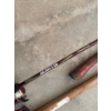 Image 3 : Camping axes, a splitter, regular ax, hatchet, and mantis Shakespeare fishing rod with mantis reel