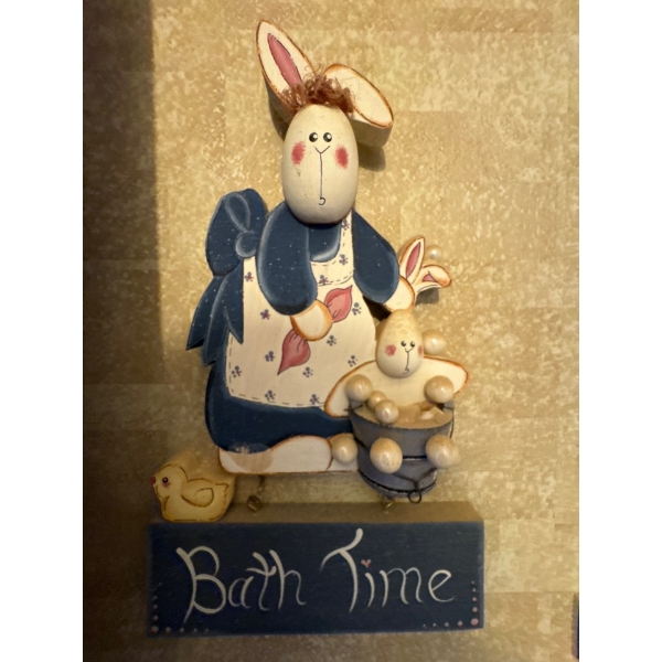  Bath time. Small 12 inch bathroom decor.