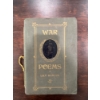 Image 1 :  vintage book titled "War Poems" by Lily Marcus.
The book features a green cover with gold lettering