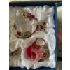 Image 2 : Decorative glass set with spoon