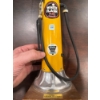 Image 3 : decorative replica of a 1920s Atlantic "White Flash Plus" gasoline pump, often sold as a novelty dec