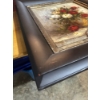 Image 3 : framed reproduction print of the still life oil painting "Summer Flowers" by French painter Henri Fa
