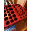 Image 1 : Power Fist set with 407 O-rings in various sizes. Includes storage case and detailed size chart. Sui