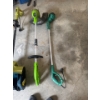 Image 1 : The dark green gardening tool is a corded electric weed burner which uses concentrated heat (up to 6