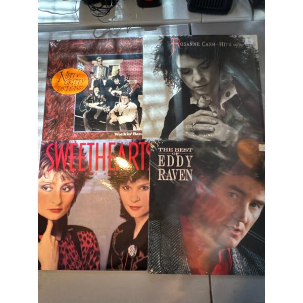 Records, set of four.