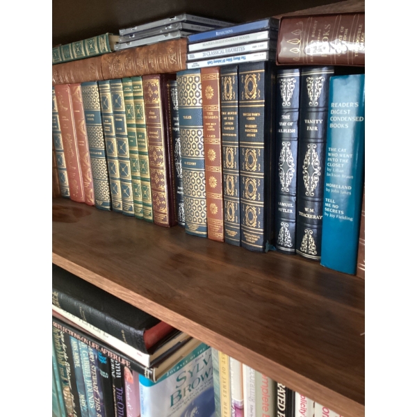  bookshelf full of books. All contents included