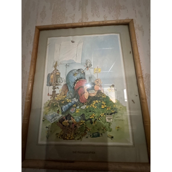 The photographer, 12X14