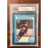 Image 4 :  1979-80 Topps Wayne Gretzky rookie card (#18), graded 6.5 ENM+ by KSA. The card features Wayne G