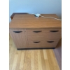 Image 1 :  locking storage, filing cabinet slash desk.