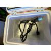 Image 2 : A portable 4-liter thermoelectric mini fridge and warmer, model AAD-4LA1. Operates in both cooling a