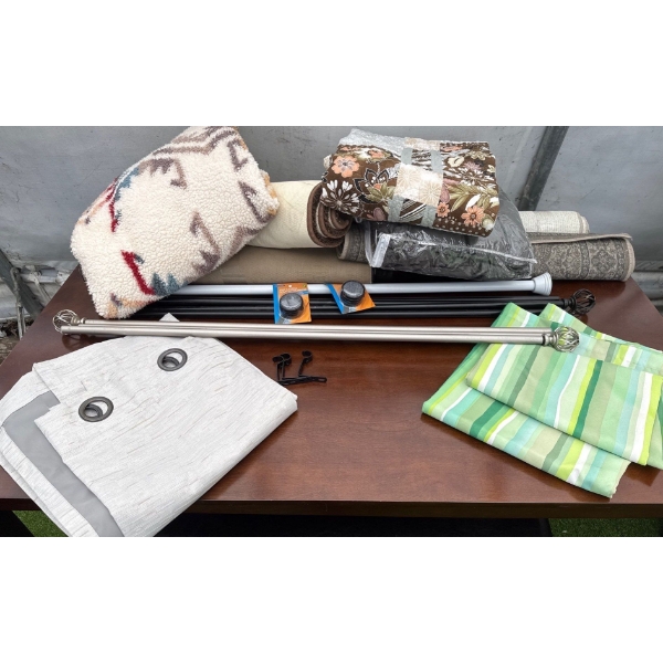 Collection Of Curtains, Curtain Rods, Blankets & Floor Mats/Rugs Carpets Fuzzy Warm Blanket