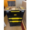 Image 1 : Stanley mobile tool chest, detachable top with handle 22 inches wide by 12 inches deep by 30 inches 