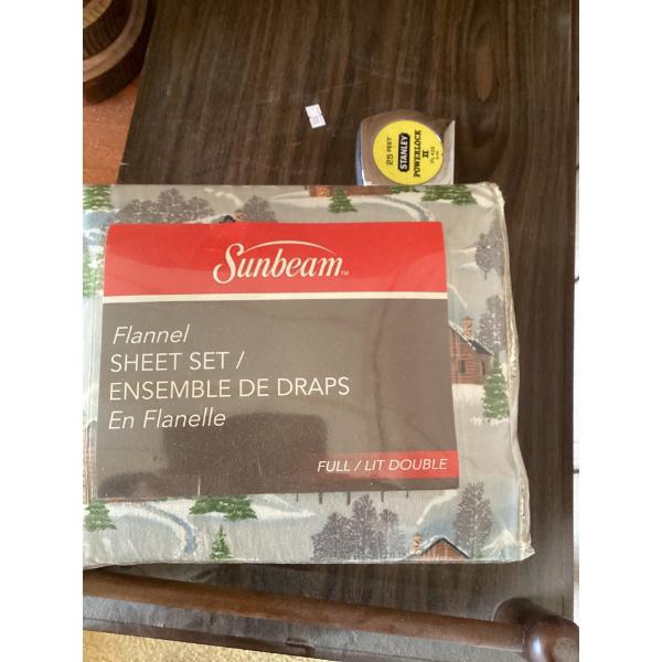  flannel sheet set, double. Brand new in bag.