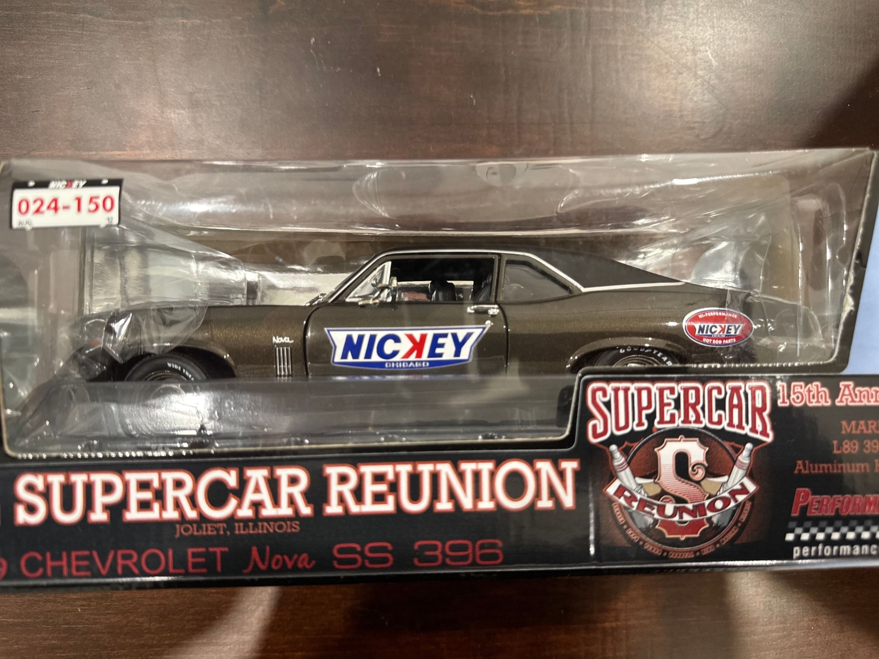 limited edition 1:18 scale diecast model of a 1969 Chevrolet Nickey ...