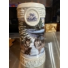 Image 1 : The 1999 Miller Brewing Company Holiday stein featuring December dusk by Eric Bryant. Number 077329