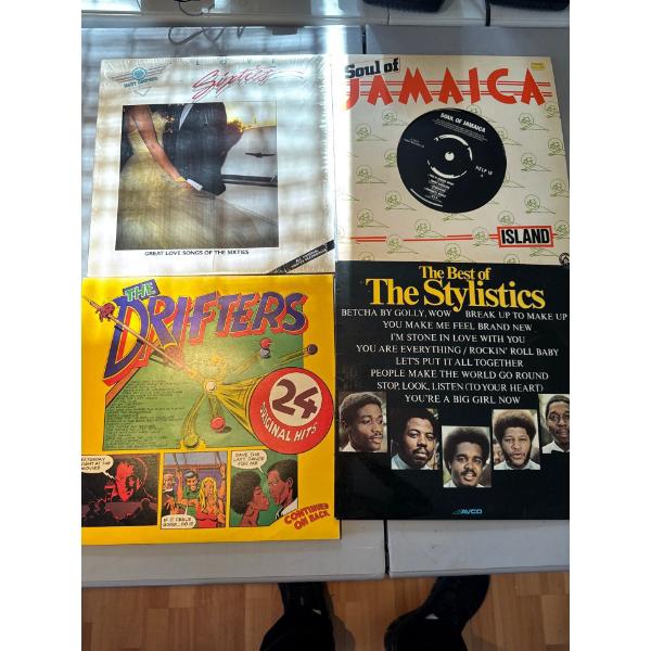 Records, set of four.
