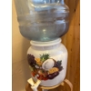 Image 1 : A Tropical Fruits Ceramic Water Dispenser with a Stand, designed to hold 3- or 5-gallon water jugs. 