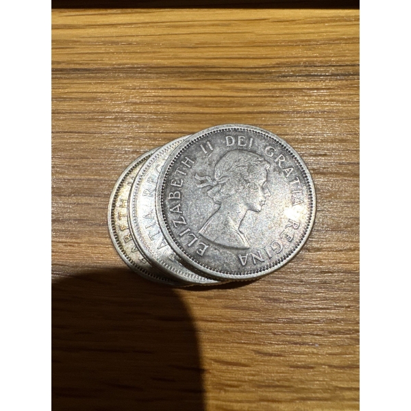 4 SILVER 80% QUARTERS 23.2 GRAMS