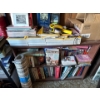 Image 1 : Book collection with bookcase, National Geographic set, Canadian geographic Tesla book and box full 