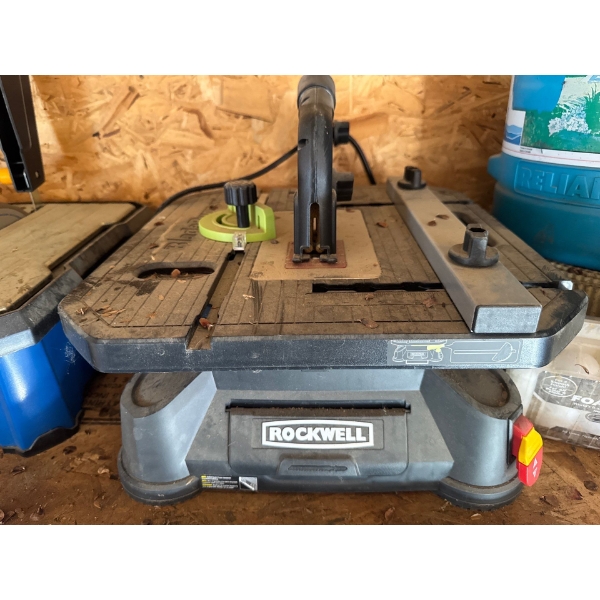 The item in the image is a Rockwell BladeRunner X2 Portable Tabletop Saw, model RK7323. 


Versatile