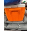 Image 5 : VERY NICE SINGLE AIR MATTRESS AND FOOT AIR PUMP COLEMAN POLY LIGHT COOLER AND TARP AND RECLINER CHAI