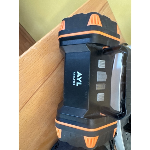 AYL LED Camping Lantern (model RESL1700). 
Brightness: Features 8 light modes with a maximum output 