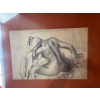 Image 1 : This is a print of "La Toilette" (also known as "Woman Combing Her Hair") by the French Impressionis
