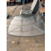 Image 1 : NICE PATIO SET GLASS TABLE AND CHAIRS