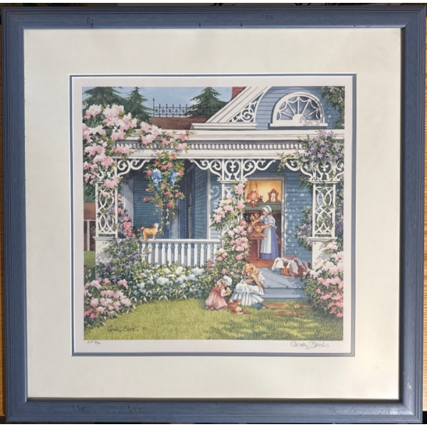  limited edition print titled "Moments to Remember" by Canadian artist Laura Berry. 