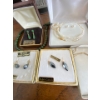 Image 3 : genuine Jade Okanagan, Falls, earrings and necklace and genuine, pearl necklace and earrings and bla