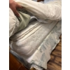Image 2 : Vintage wood queen bed frame, heavy duty with mattress and box spring